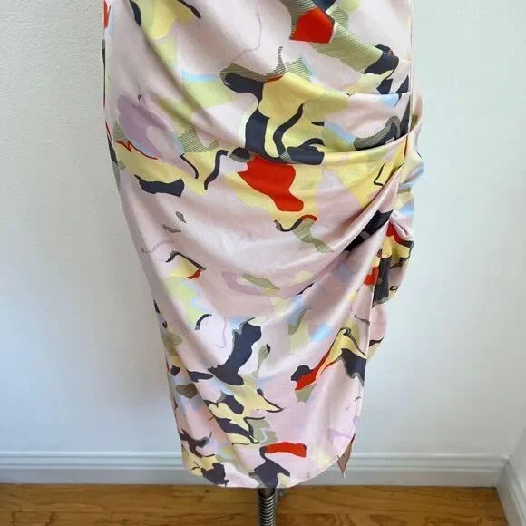 Open Edit Pink Cross Strap Dress - M - Silky Feel - Picture 5 of 16